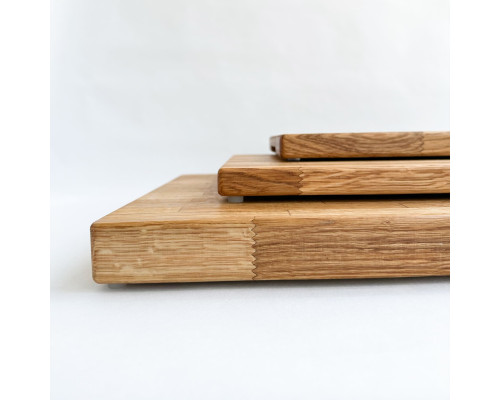 image_4 Kvalitní dubové prkénko na krájení 420x300x35 mm – přírodní dřevo pro každodenní použití