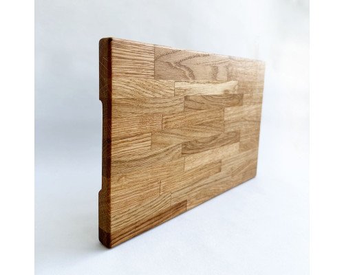 Dřevěné kuchyňské prkénko 25 × 35 × 2 cm masivní prkénko na krájení a servírování jídla z přírodního dřeva