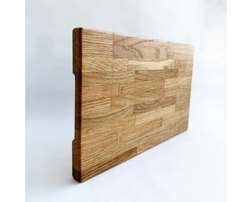 Dřevěné kuchyňské prkénko 25 × 35 × 2 cm masivní prkénko na krájení a servírování jídla z přírodního dřeva