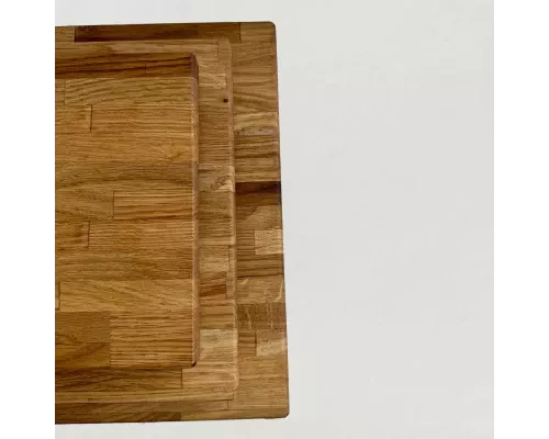 image_6 Dřevěné kuchyňské prkénko 42 × 30 × 3,5 cm masivní prkénko na krájení a servírování jídla z přírodního dřeva