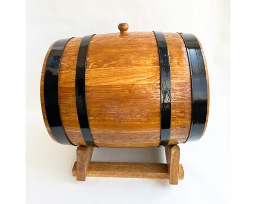 image_6 Dřevěný sud o objemu 15 litrů určený pro systém Bag-in-Box – elegantní řešení pro čepování vína nebo džusu
