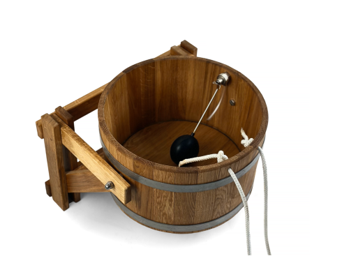 image_9 Dubové saunové vědro o objemu 10 litrů s obručí z nerezové oceli