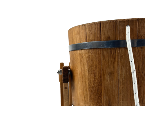 image_8 Dubové saunové vědro o objemu 10 litrů s obručí z nerezové oceli