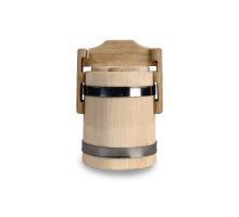 Linden barrel for honey with waxing 0.5 L