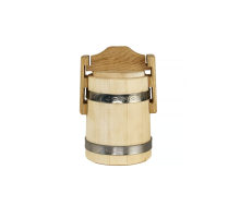 Lipový sud na med 0,5 l – tradiční přírodní nádoba pro skladování medu