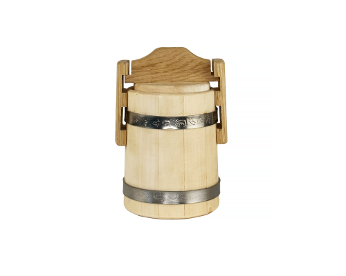 Lipový sud na med 0,5 l – tradiční přírodní nádoba pro skladování medu