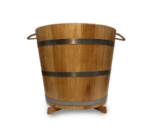 Alt Oak wooden planter 80 L