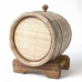 image_1 Kvalitní dubový sud na nápoje o objemu 5 litrů, bez kohoutku, vhodný na skladování a zrání vína nebo destilátů