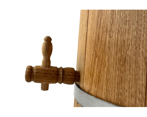 image_1 Dubový sud (džbán) 30 L z přírodního dřeva – bez vnitřního vypalu, s celistvým vrchem, ideální na víno a destiláty