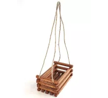 Oak pot on a rope