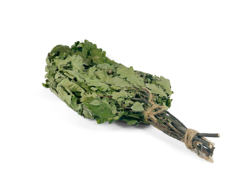 Saunová metlička z dubového listí – přírodní dubová větev pro saunu, relaxaci a aromaterapii