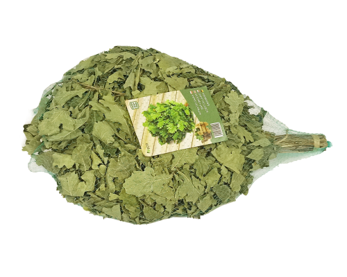 Saunová metlička z kanadského dubu – pro saunu, relaxaci a aromaterapii