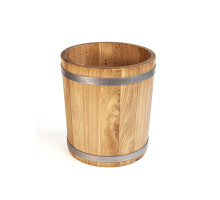Dubový květináč kulatý 5 litrů