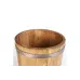 image_1 Dřevěný kulatý květináč 5 l z masivního dřeva dekorativní květináč pro interiér i exteriér