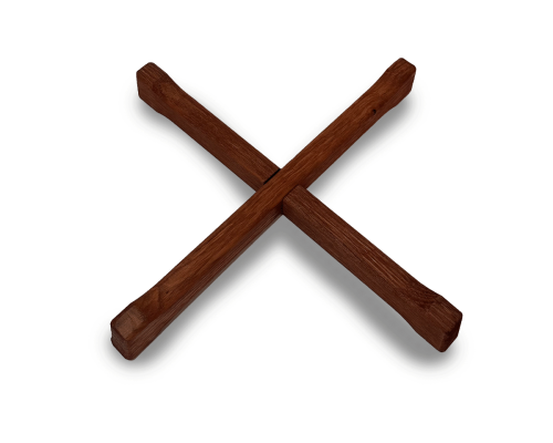 image_3 Dubový květináč kulatý 10 l – teaková barva, dřevěný obal na květiny pro zahradu, terasu i balkon