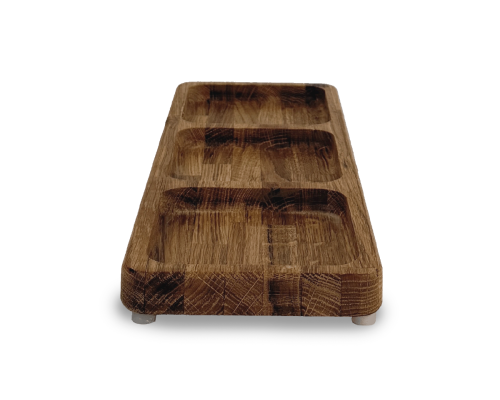 image_1 Dřevěný servírovací podnos 34 × 12 × 2 cm z masivního dřeva přírodní podnos na servírování jídla a nápojů do domácnosti i restaurace