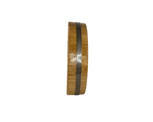 image_1 Dřevěné hodiny 33 cm s klasickým ciferníkem z masivního dřeva nástěnné hodiny s přírodním designem do interiéru domácnosti kanceláře nebo chalupy