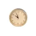 image_1 Dřevěné nástěnné hodiny 33 cm s klasickým ciferníkem z přírodního dřeva jednoduchý design do interiéru domácnosti kanceláře nebo chalupy