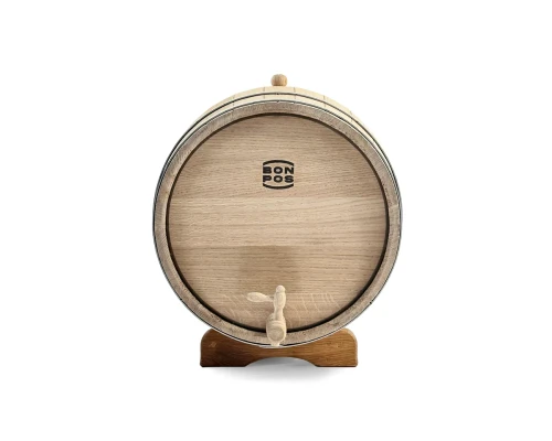 image_2 Dřevěný sud 30 l se silným výpalem masivní dubový sud pro zrání alkoholu tradiční nádoba na víno whisky rum a další destiláty