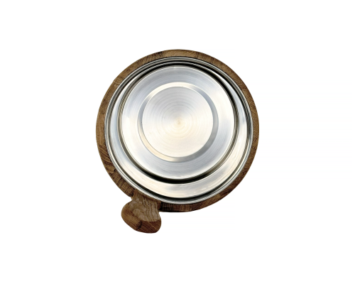 image_4 Dubový saunový džber s nerezovou vložkou, objem 5 litrů, odolný a tradiční doplněk do sauny