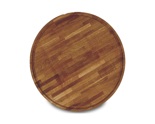 Steakové prkénko z dubového dřeva 450 mm – pevná a stylová kuchyňská krájecí deska na steaky a maso