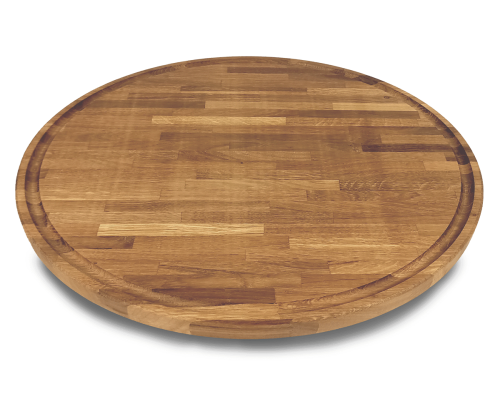 image_1 Steakové prkénko z dubového dřeva 450 mm – pevná a stylová kuchyňská krájecí deska na steaky a maso