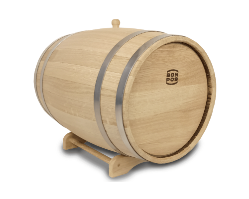 Dubový sud 50 litrů bez kohoutku – přírodní sud na zrání alkoholu a nápojů