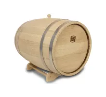 An oak barrel 50 L without a tap