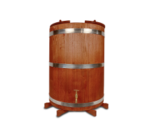 Kádě na dešťovou vodu 200 litrů, akátové dřevo