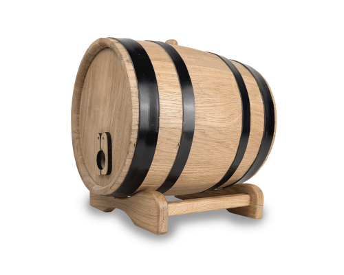 10 L oak barrel for bag-in-box