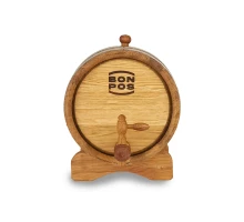 Oak barrel 5 L stand