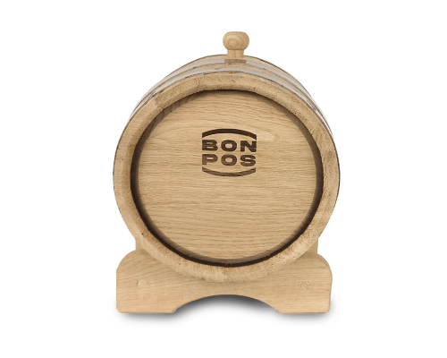 image_2 Dubový sud 3 litry bez kohoutku – ručně vyráběný sud se středním vypalováním pro zrání alkoholu, vína a destilátů