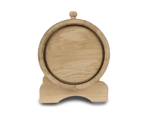 image_1 Dubový sud 3 litry bez kohoutku – ručně vyráběný sud se středním vypalováním pro zrání alkoholu, vína a destilátů