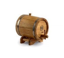 Dubový sud 15 litrů se středním výpalem – ideální pro zrání alkoholu, whisky a vína