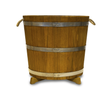 Velký dřevěný květináč 41 l z akácie