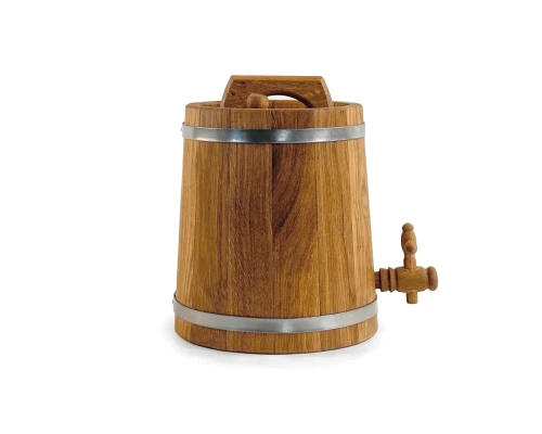 Dřevěný sud 5 l na víno a alkohol