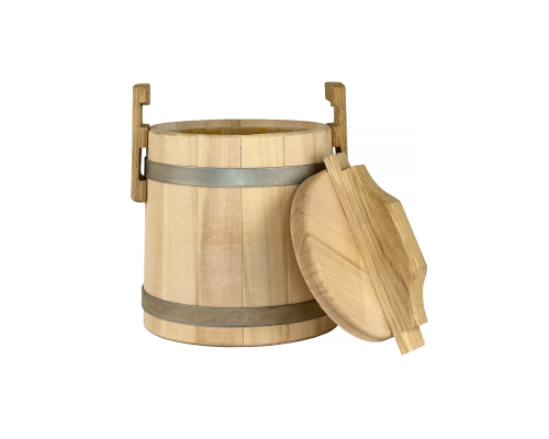 image_2 Lipový sud na med 3 litry – přírodní dřevěná nádoba pro uchování a servírování medu