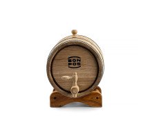 Dubový sud 3 litry - se stojanem