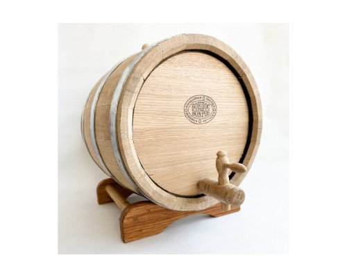 Prémiový dubový sud o objemu 15 litrů pro zrání a skladování nápojů