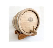 Prémiový dubový sud o objemu 15 litrů pro zrání a skladování nápojů