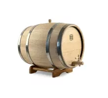 Oak barrel 30 L stand