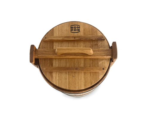 image_3 Dubová káď na ovoce a zeleninu 80 litrů – velká tradiční nádoba pro solení a nakládání potravin