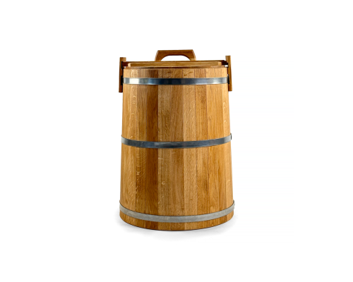 image_2 Dubová káď na ovoce a zeleninu 80 litrů – velká tradiční nádoba pro solení a nakládání potravin