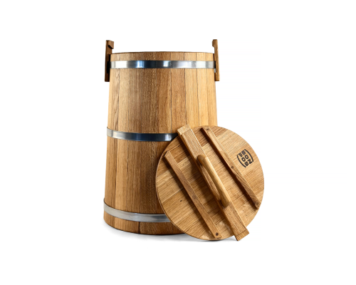 Dubová káď na ovoce a zeleninu 100 L – přírodní nádoba na fermentaci a konzervaci
