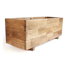 Dřevěný kvetinač obdélníkový Dub 0,75