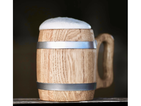 Dřevěné poháry s uchem – kombinace tradice a stylu