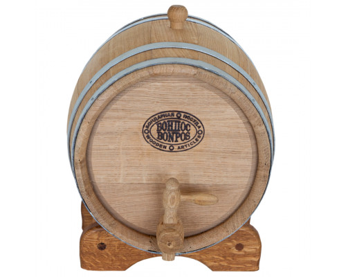 image_3 Dubový sud 15 litrů na stojanu, střední vypal