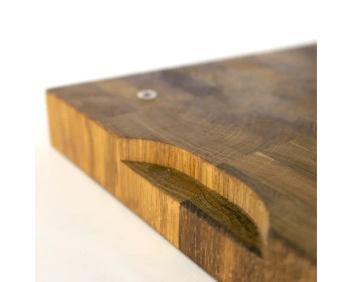 image_1 Dřevěné kuchyňské prkénko 42 × 30 × 4 cm masivní prkénko na krájení a servírování jídla z přírodního dřeva