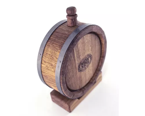 image_2 Dřevěná placatka na alkohol 1 l