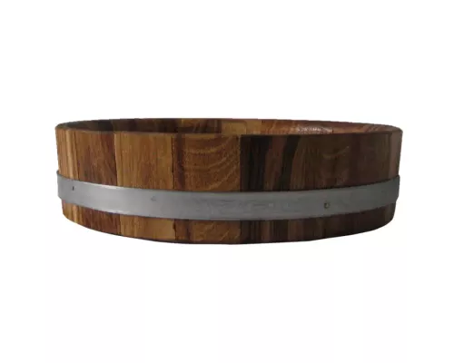 image_2 Dřevěný podnos 27 cm masivní přírodní podnos na servírování